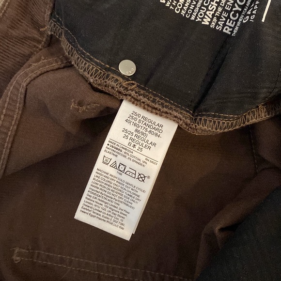 Gap Slim-fit Cropped High Rise Cords - Picture 8 of 10